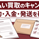 先払い買取をキャンセル・中止する前の確認項目｜契約前後を分けて整理