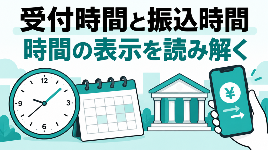 先払い買取の受付時間と振込時間の違い｜24時間表示を確認する方法